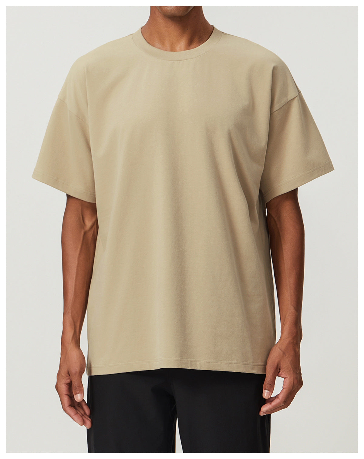 Men's Soft Cotton Relaxed Fit T-Shirt-thumbmail-2
