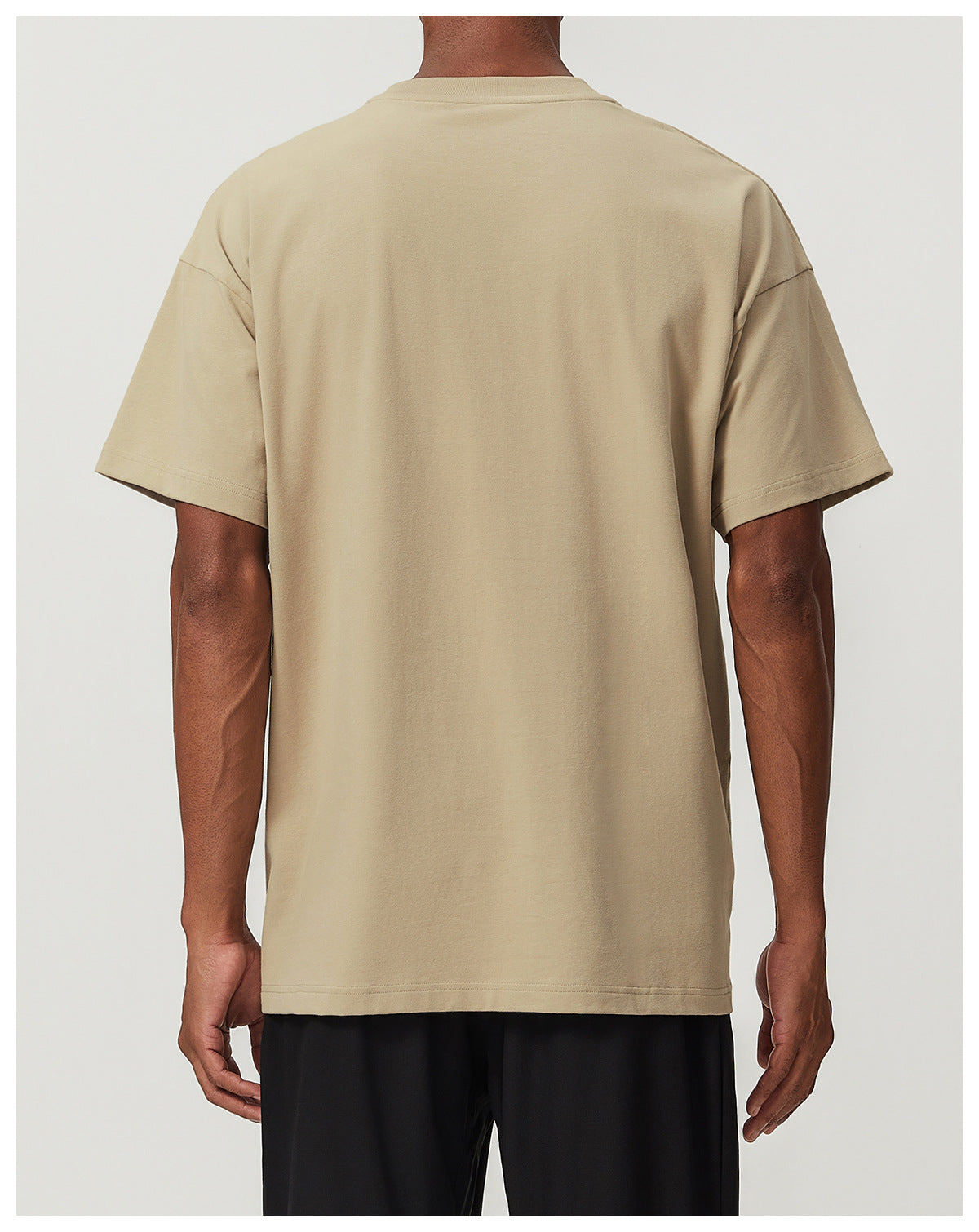 Men's Soft Cotton Relaxed Fit T-Shirt-thumbmail-4