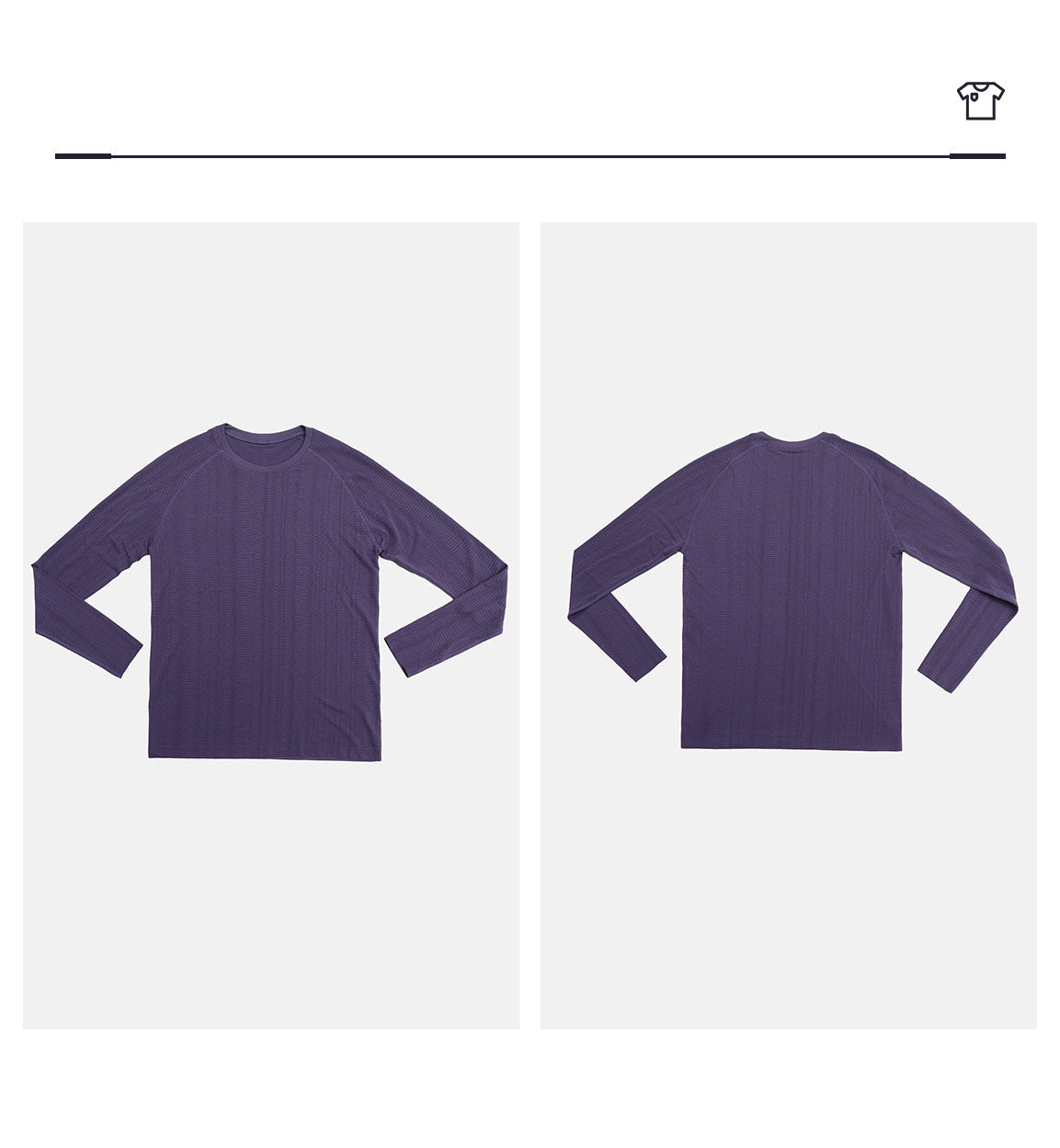Men's Seamless Jacquard Long Sleeve Performance Shirt-thumbmail-37