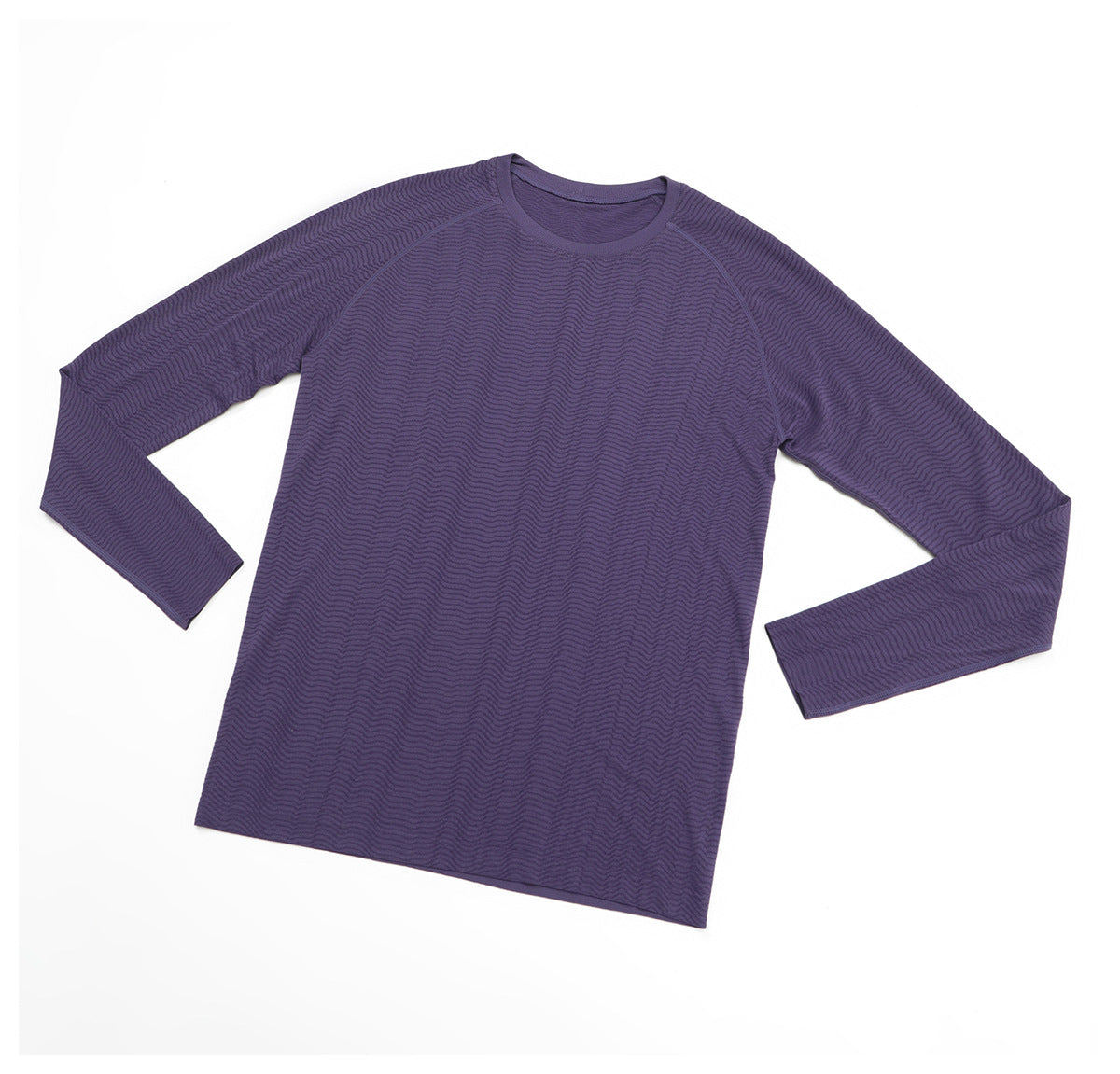 Men's Seamless Jacquard Long Sleeve Performance Shirt-thumbmail-38