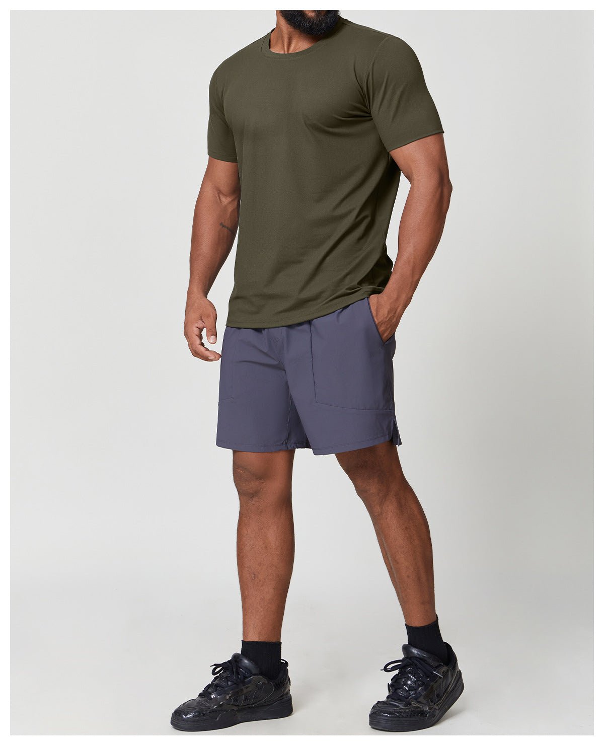 Men's Quick Dry Stretch Performance T-Shirt-thumbmail-40