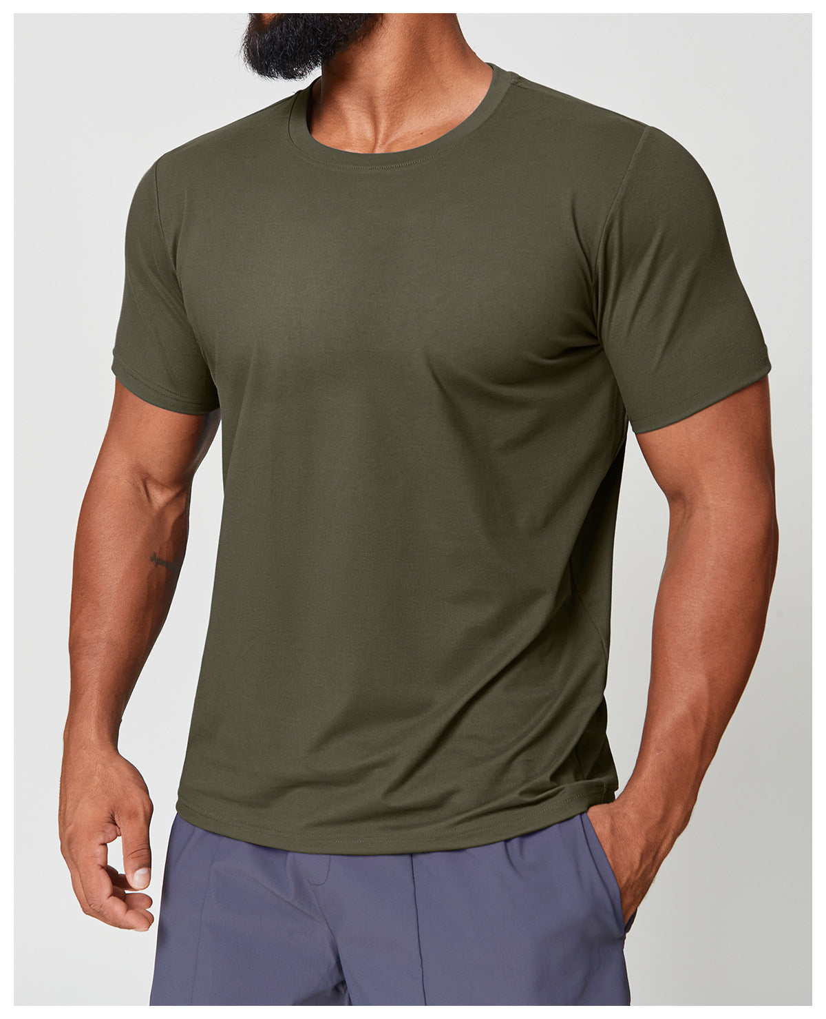 Men's Quick Dry Stretch Performance T-Shirt-thumbmail-41