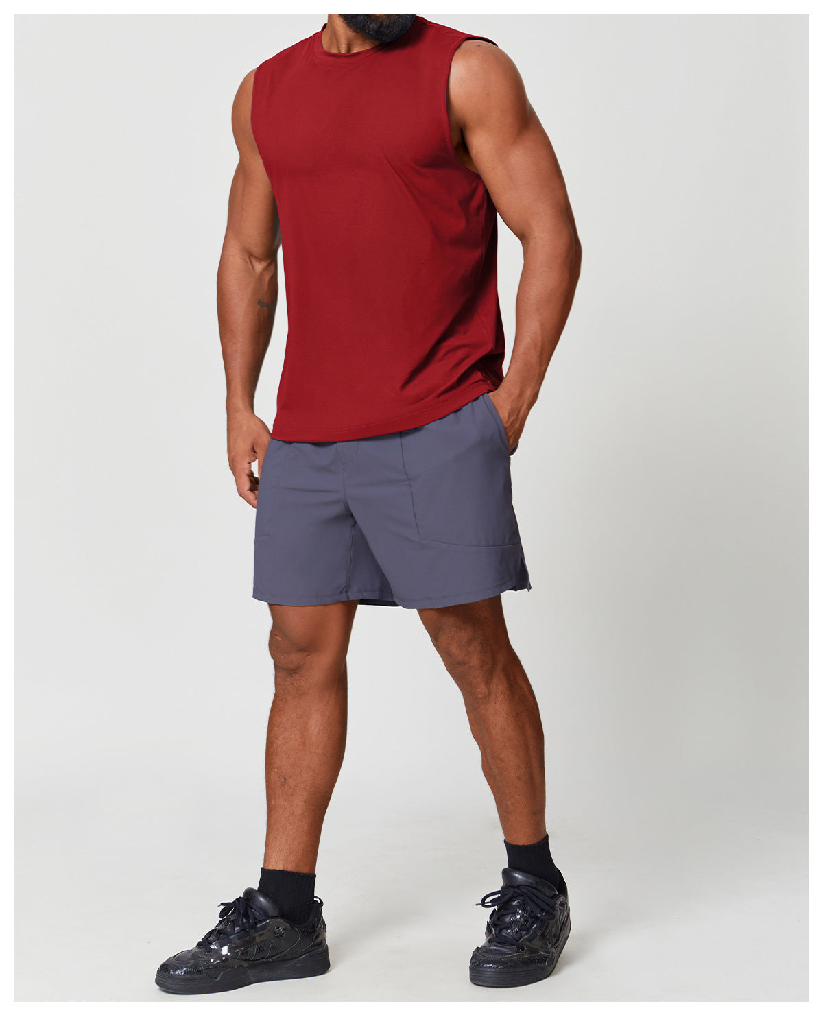 Men's Quick Dry Stretch Performance Tank-thumbmail-49