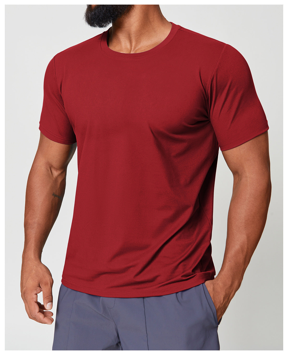 Men's Quick Dry Stretch Performance T-Shirt-thumbmail-49