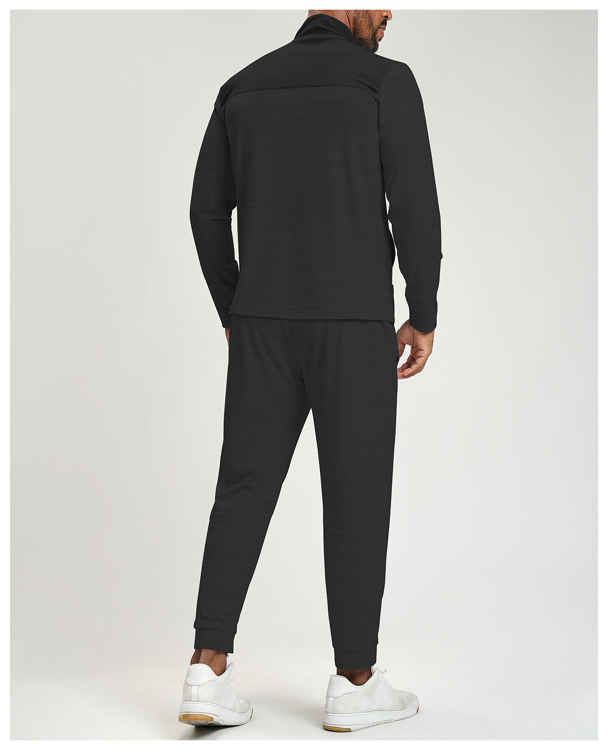 Men's Full Zip Athletic Training Jacket-thumbmail-12