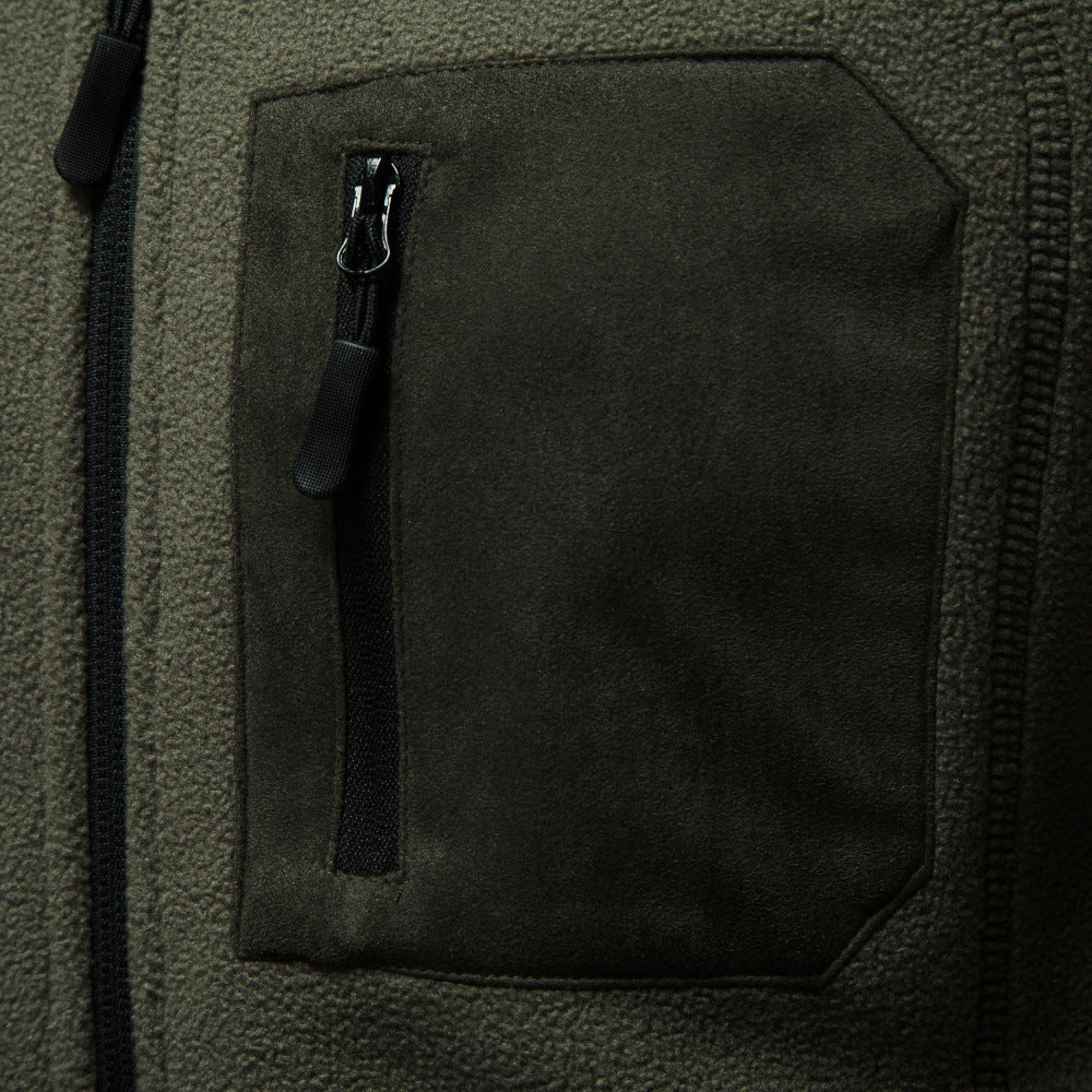 Men's Warm Fleece Full Zip Jacket-thumbmail-3