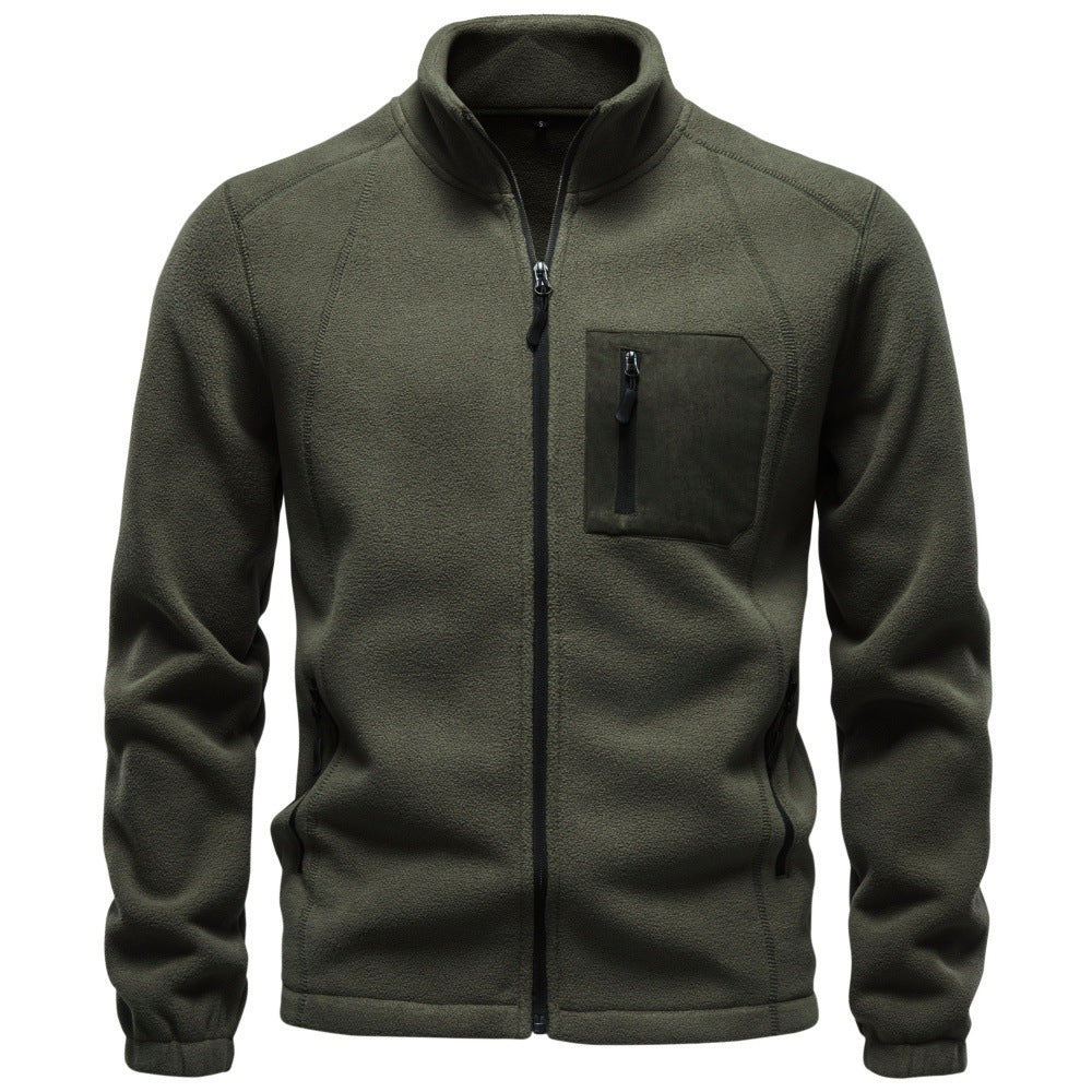 Men's Warm Fleece Full Zip Jacket-thumbmail-6