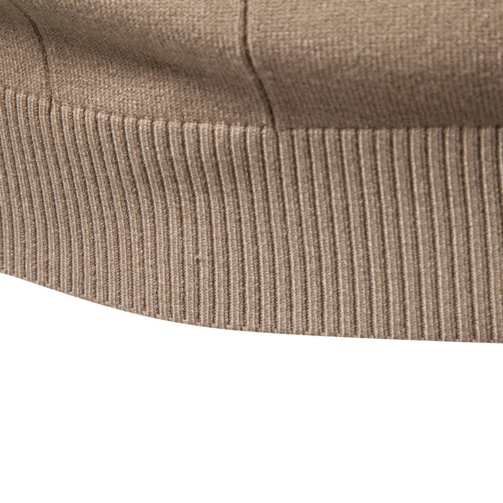 Men's Ribbed Slim Fit Turtleneck Sweater-thumbmail-22