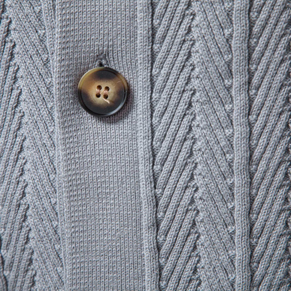 Men's Textured Knit Button Cardigan-thumbmail-12