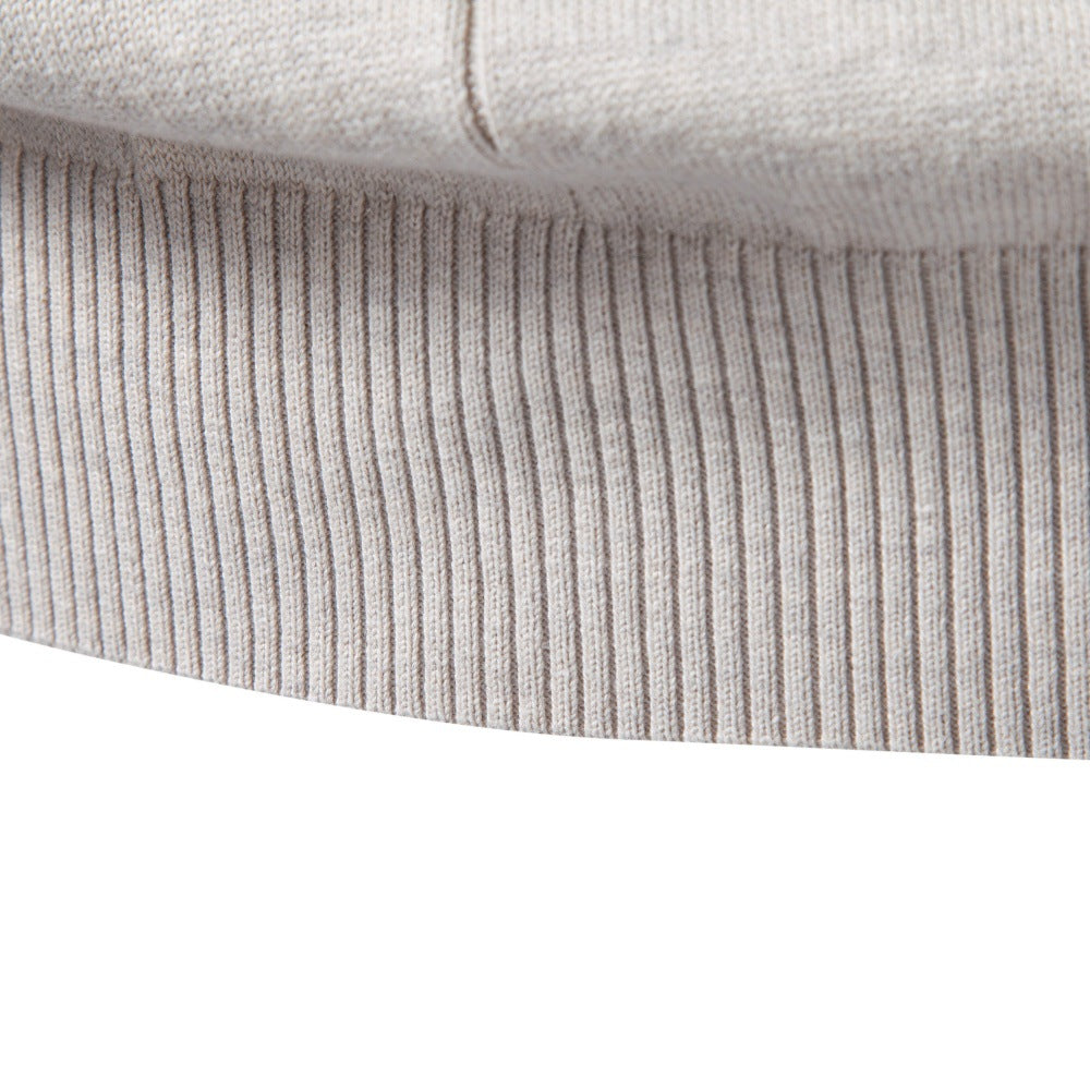 Men's Textured Cotton Quarter Zip Sweater-thumbmail-18