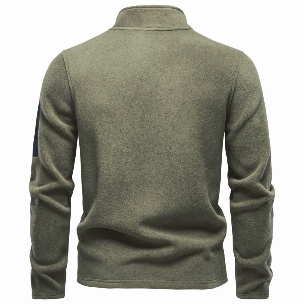 Men’s Snap-Up Fleece Pullover-thumbmail-13