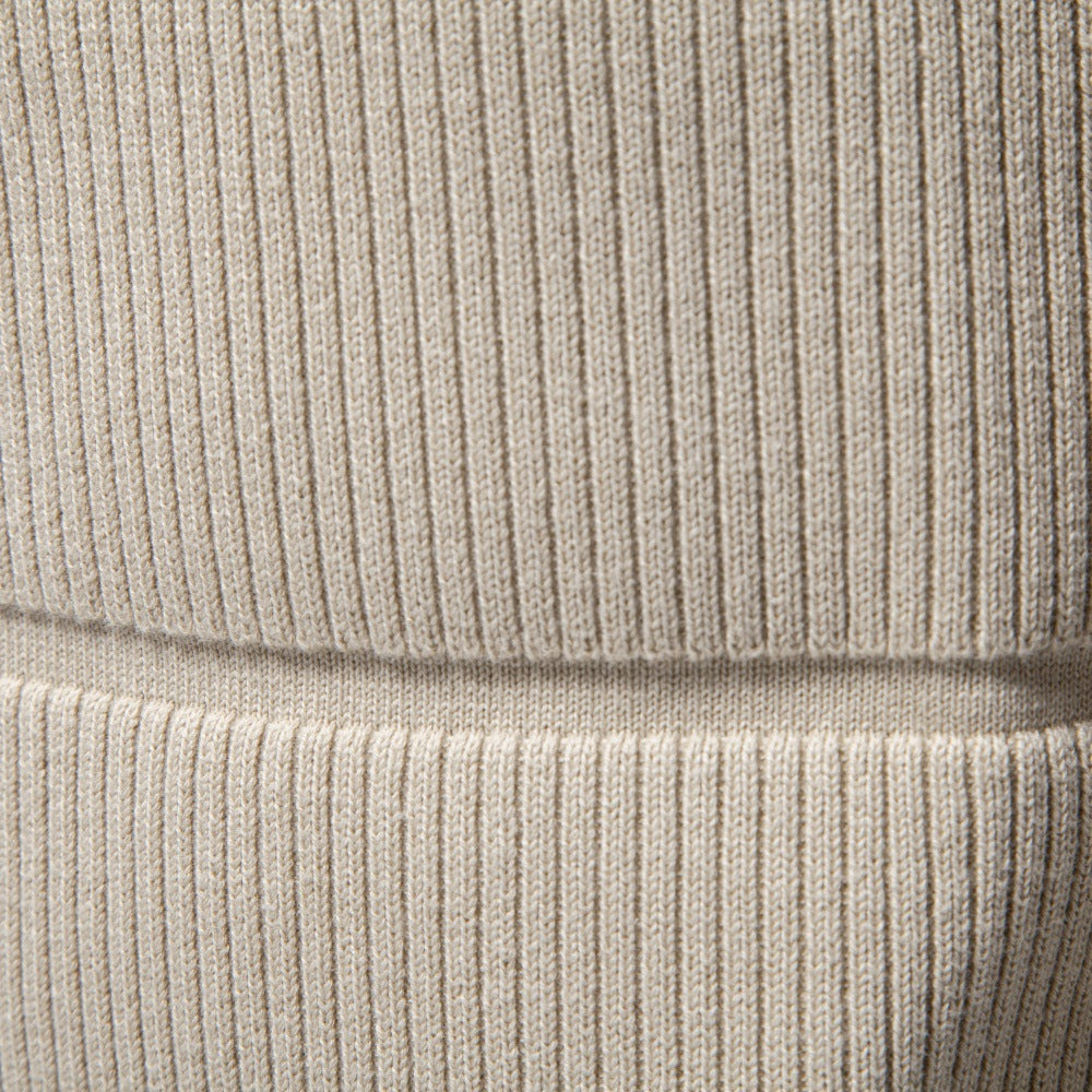 Men’s Ribbed Crew Neck Cotton Sweater-thumbmail-16