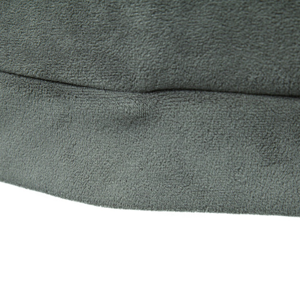 Men’s Mock Neck Fleece Sweatshirt-thumbmail-15