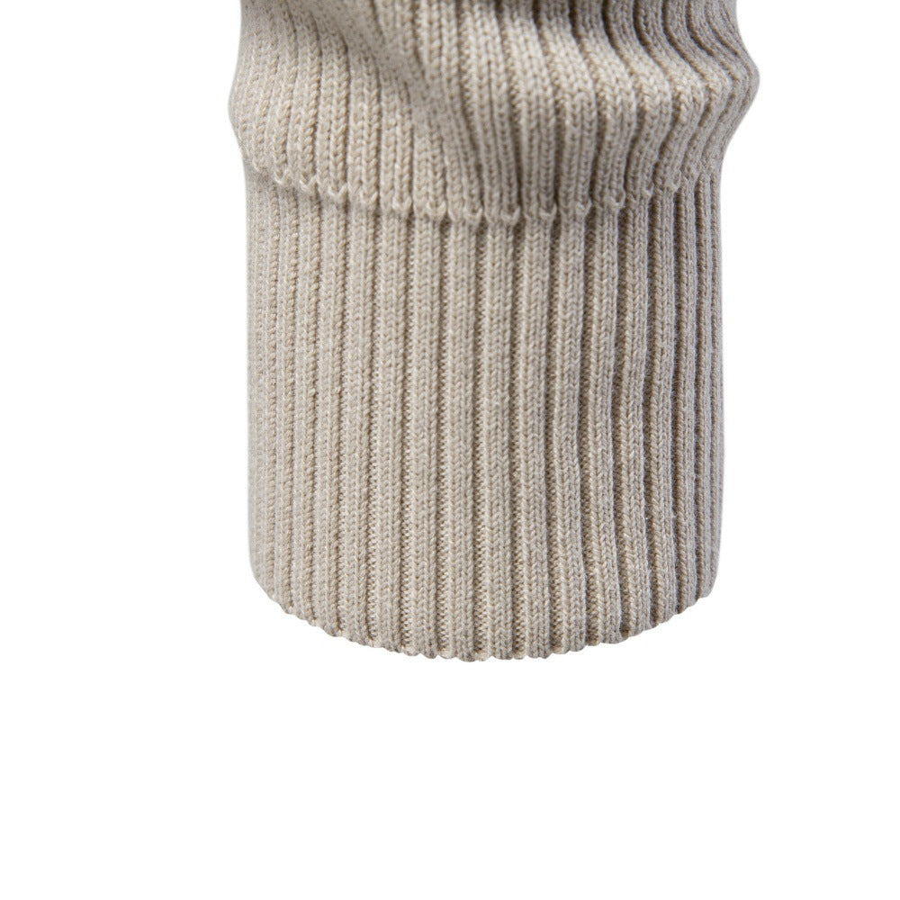 Men’s Ribbed Crew Neck Cotton Sweater-thumbmail-17