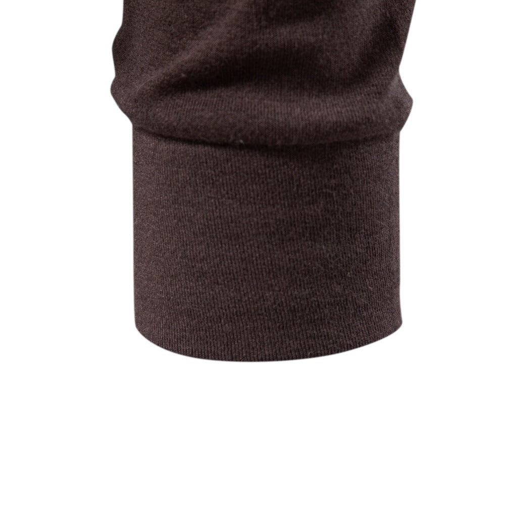 Men’s Soft Touch Mock Neck Long Sleeve T-Shirt-thumbmail-18