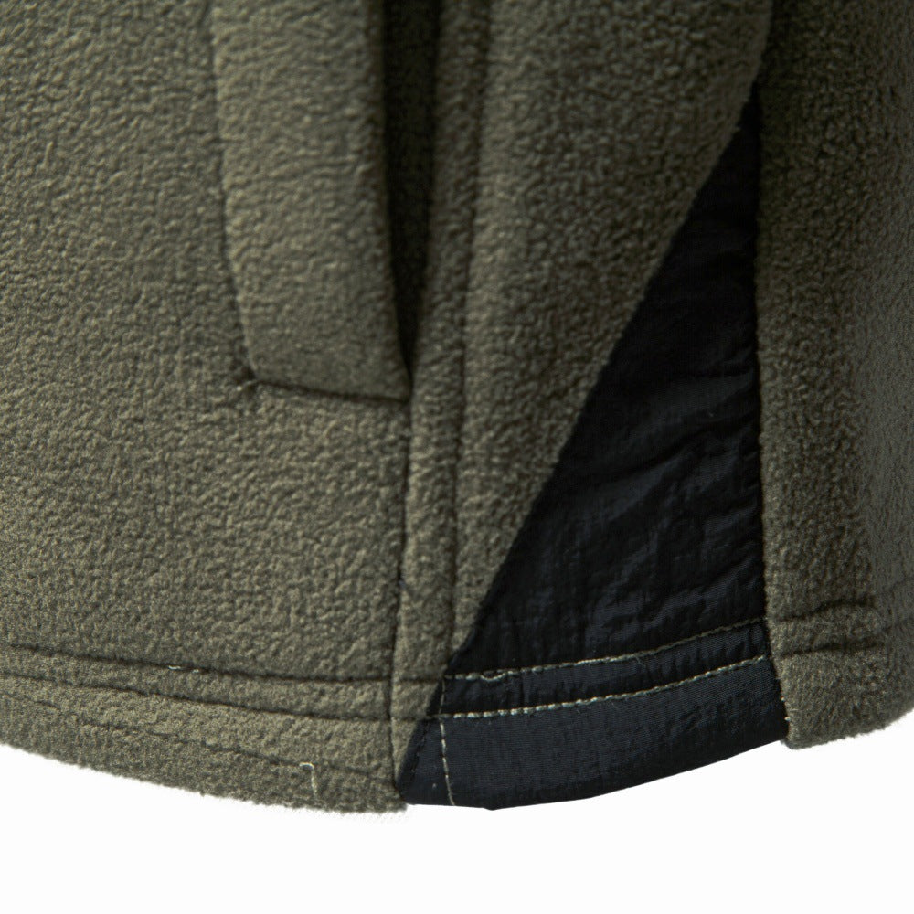 Men’s Snap-Up Fleece Pullover-thumbmail-18