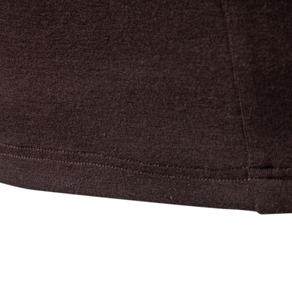 Men’s Soft Touch Mock Neck Long Sleeve T-Shirt-thumbmail-19