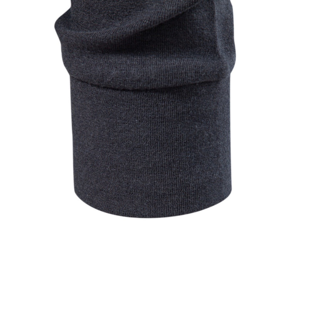 Men’s Soft Touch Mock Neck Long Sleeve T-Shirt-thumbmail-17