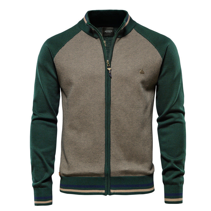 Men’s Colorblock Full-Zip Knit Jacket-thumbmail-5
