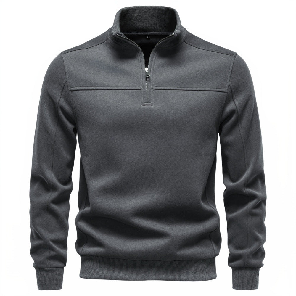 Men’s Structured Quarter-Zip Pullover-thumbmail-6