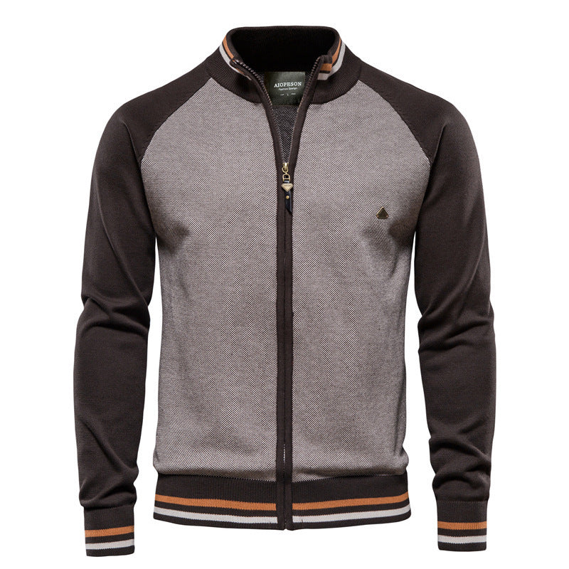 Men’s Colorblock Full-Zip Knit Jacket-thumbmail-7