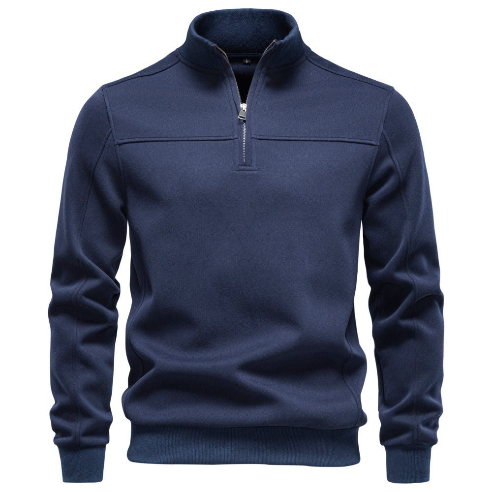 Men’s Structured Quarter-Zip Pullover-thumbmail-7