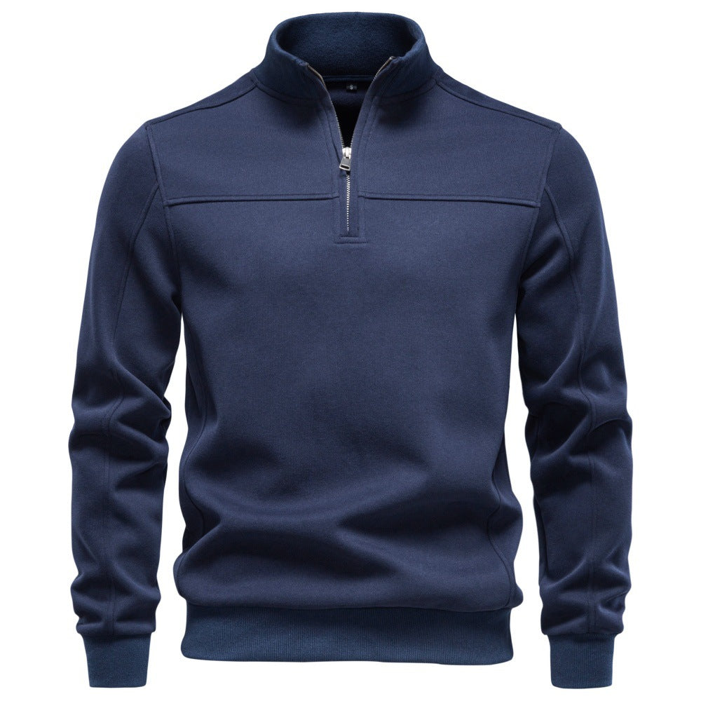 Men’s Structured Quarter-Zip Pullover-thumbmail-9