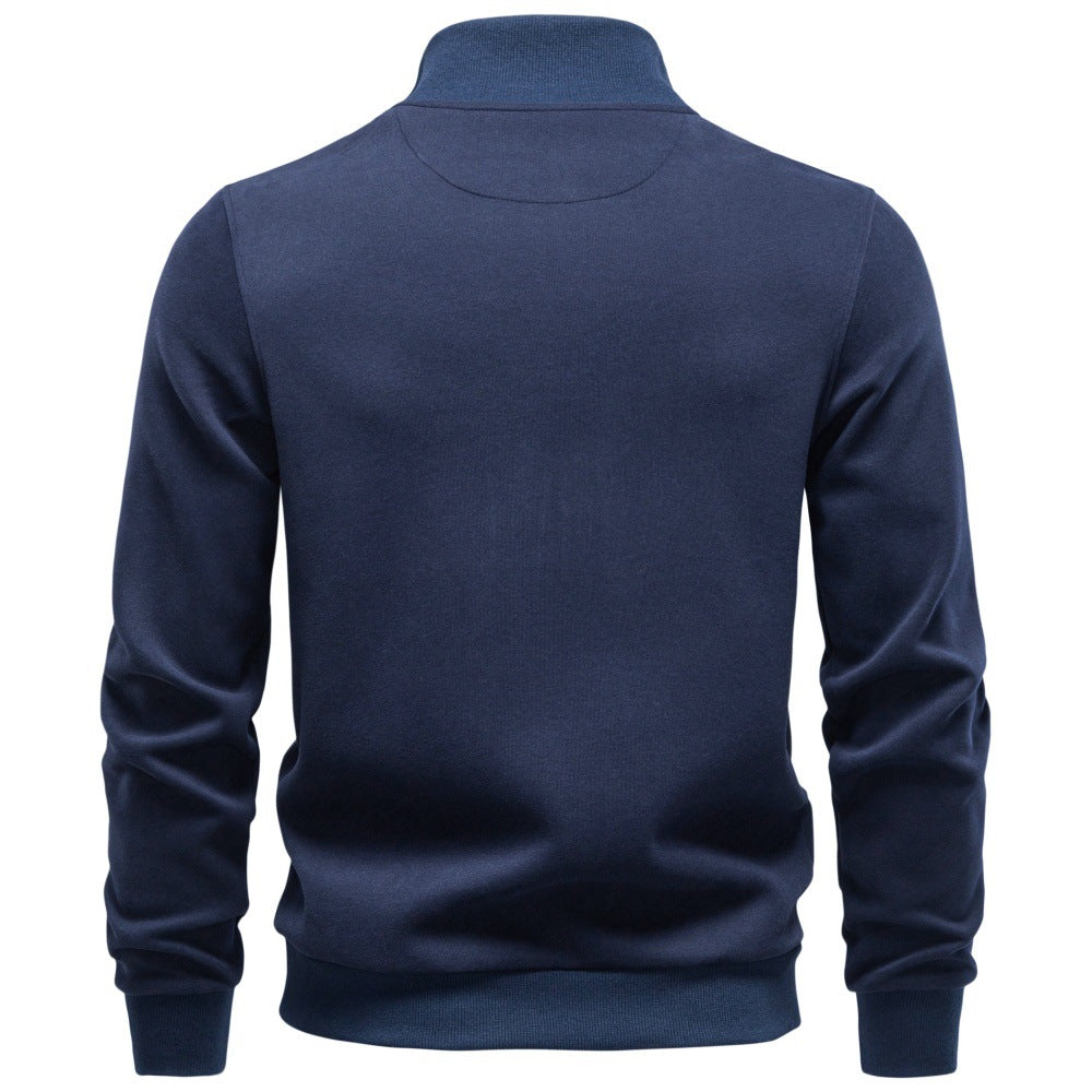 Men’s Structured Quarter-Zip Pullover-thumbmail-10