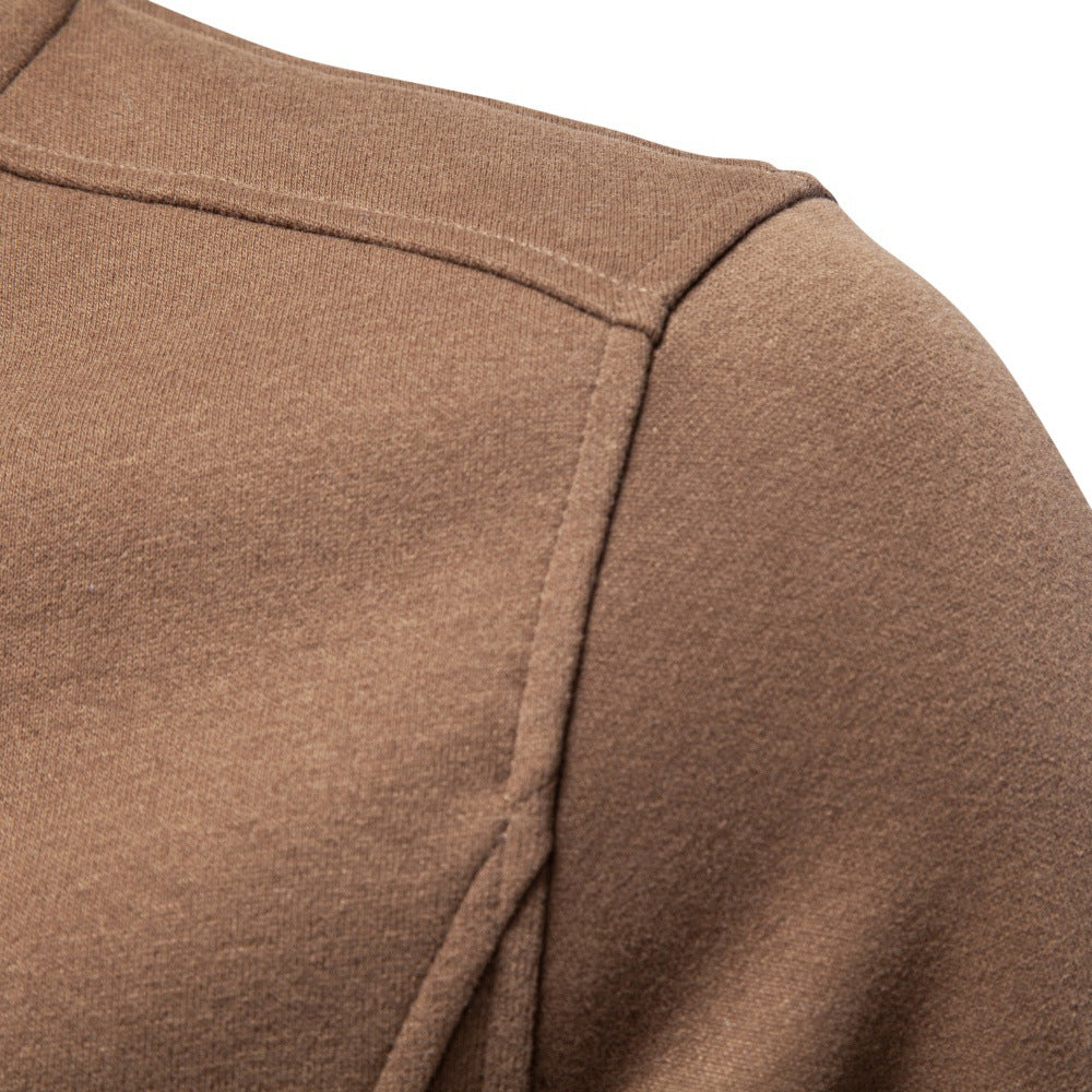Men’s Quarter-Zip Cotton Blend Sweatshirt-thumbmail-13