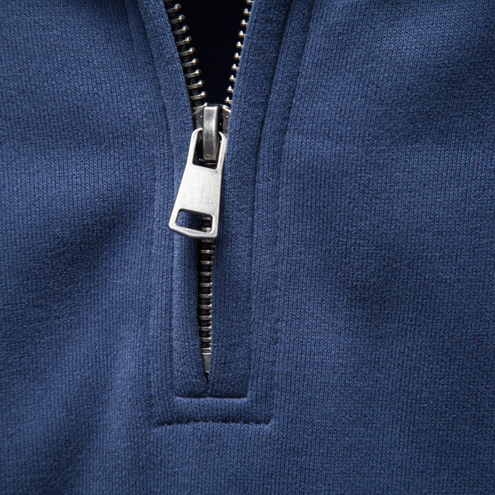 Men’s Stand Collar Quarter-Zip Sweatshirt-thumbmail-14