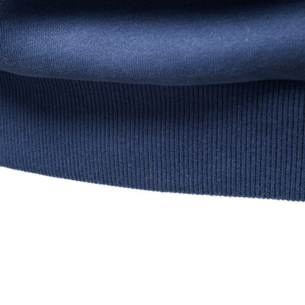 Men’s Stand Collar Quarter-Zip Sweatshirt-thumbmail-18