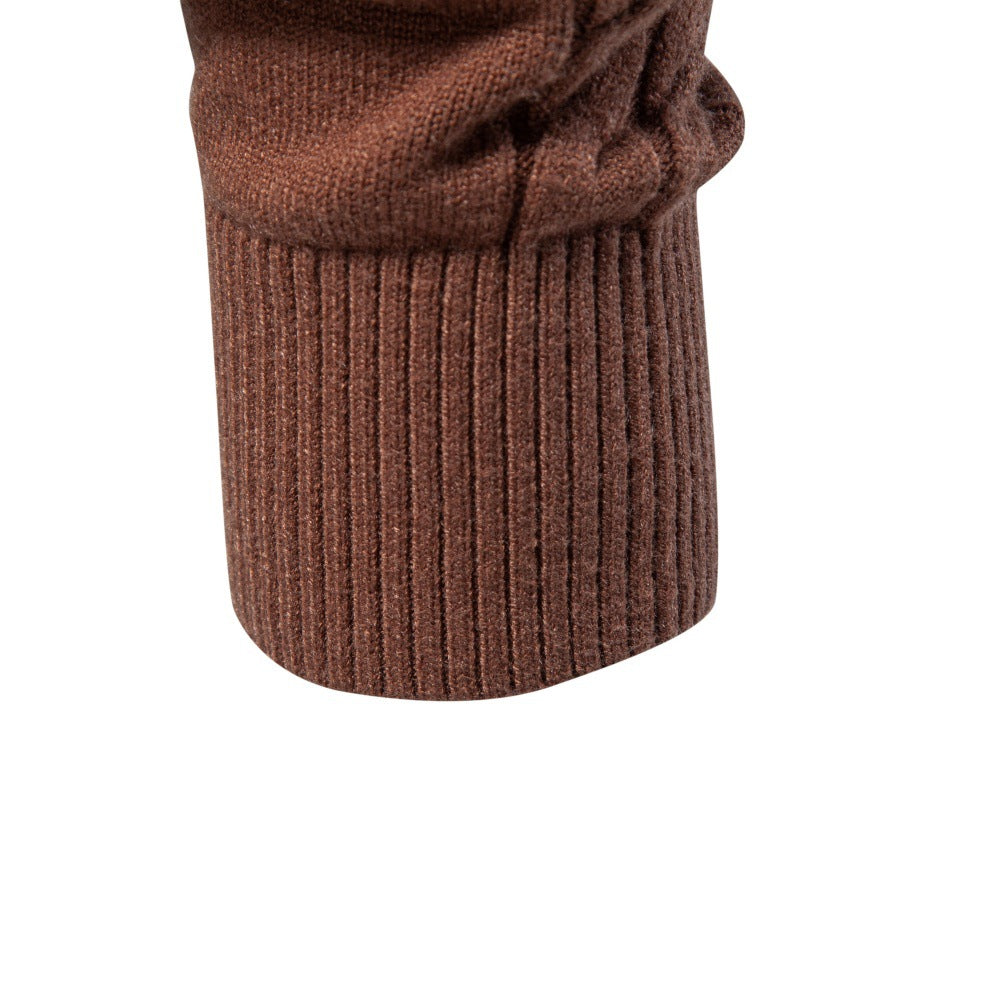 Men’s Cable Knit Turtleneck Sweater-thumbmail-19