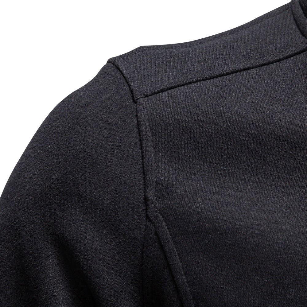 Men’s Quarter-Zip Cotton Blend Sweatshirt-thumbmail-20