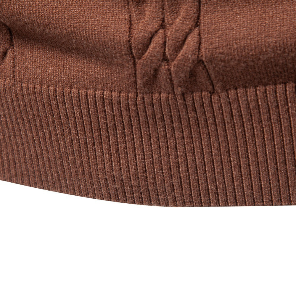 Men’s Cable Knit Turtleneck Sweater-thumbmail-20