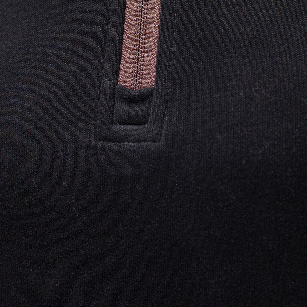 Men’s Quarter-Zip Cotton Blend Sweatshirt-thumbmail-22