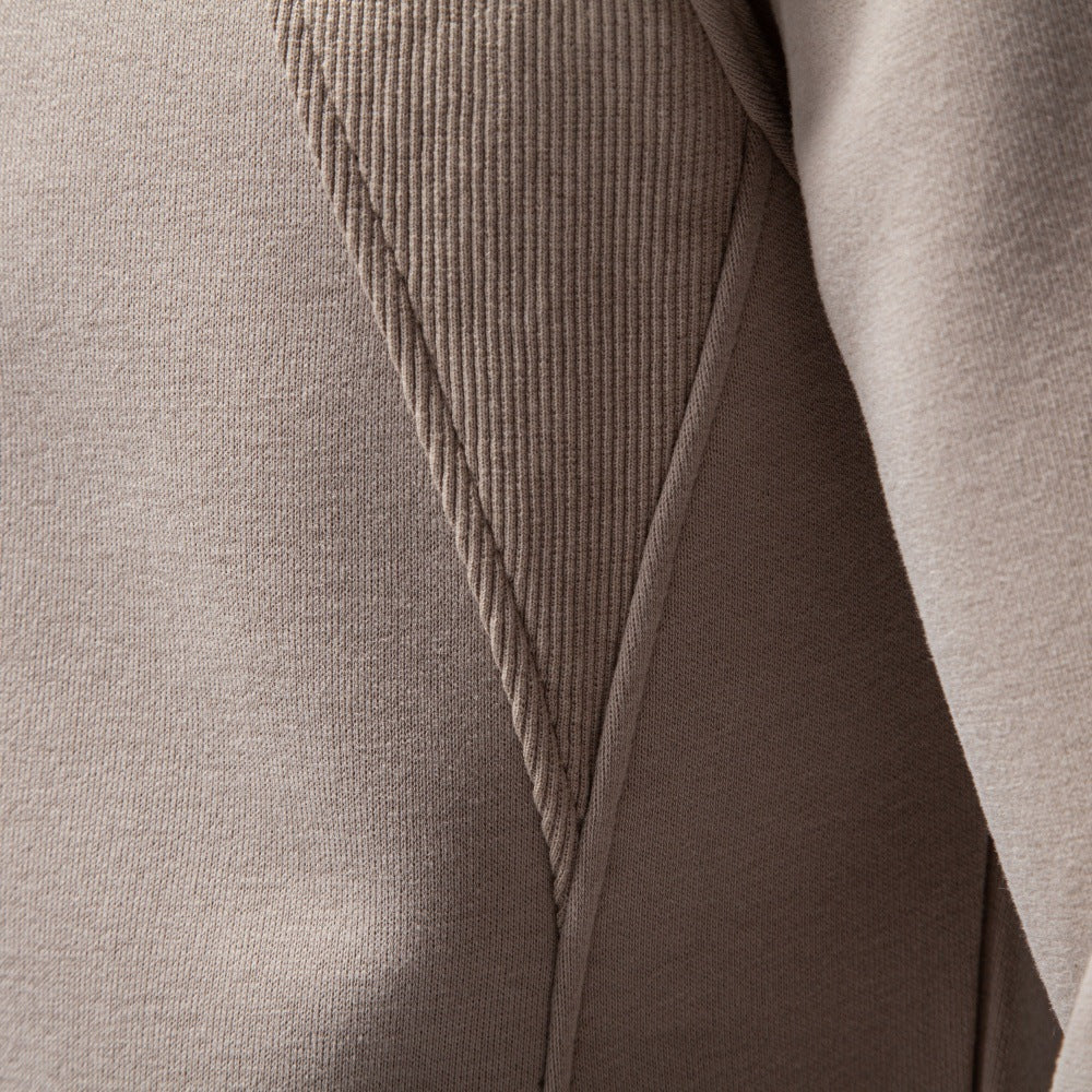 Men’s Stand Collar Quarter-Zip Sweatshirt-thumbmail-23
