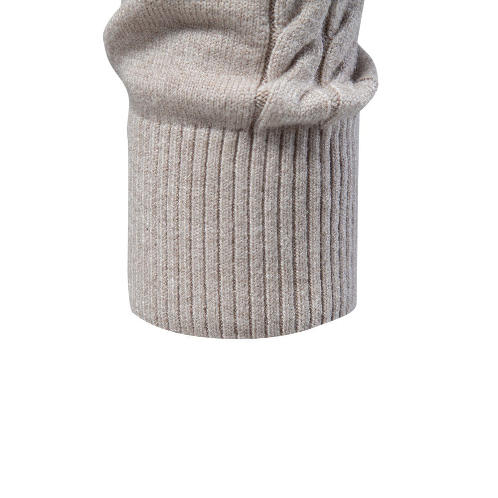 Men’s Cable Knit Turtleneck Sweater-thumbmail-24