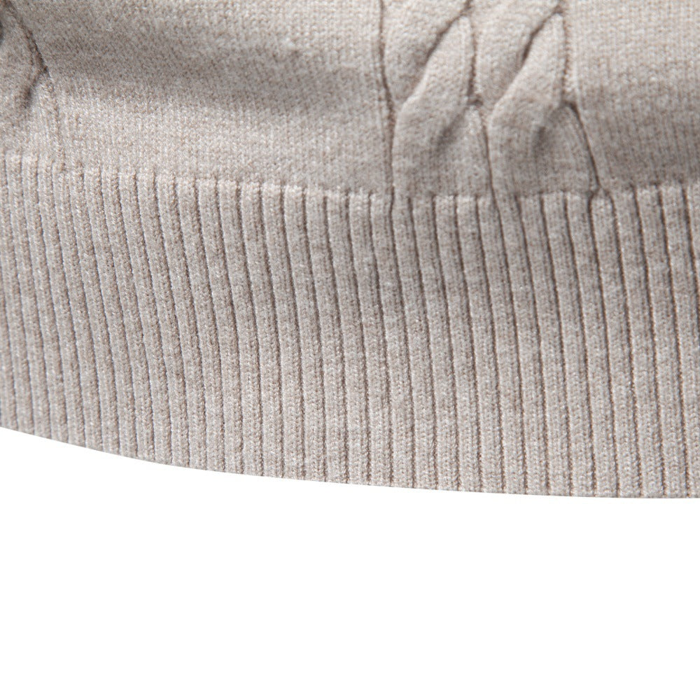 Men’s Cable Knit Turtleneck Sweater-thumbmail-25