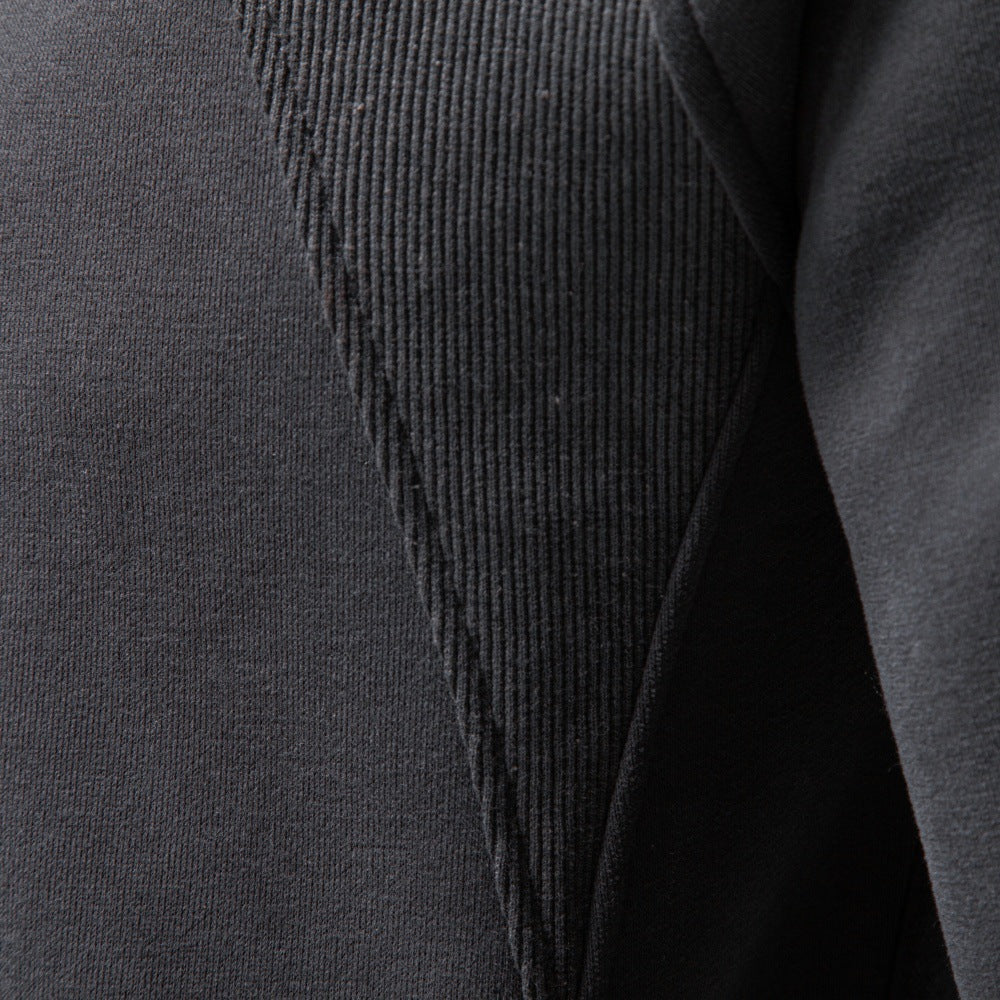 Men’s Stand Collar Quarter-Zip Sweatshirt-thumbmail-30