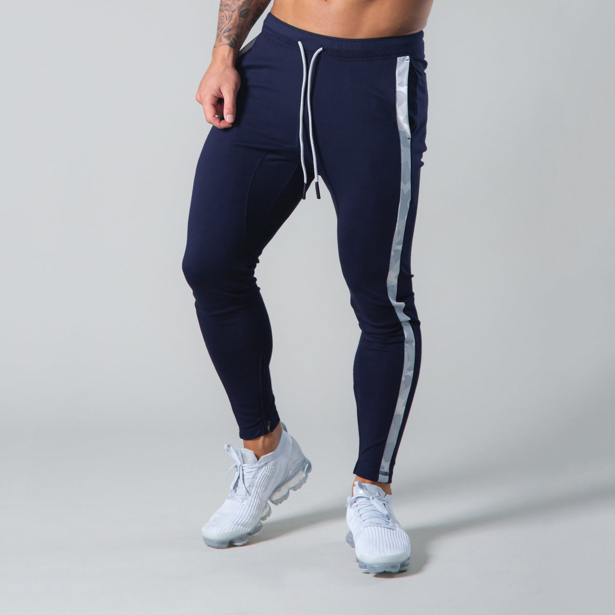 Men’s Camo Panel Athletic Ankle Zip Joggers-thumbmail-8