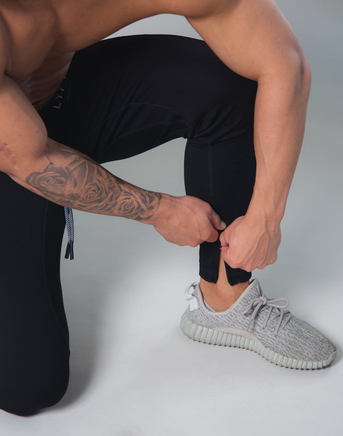 Men’s Camo Panel Athletic Ankle Zip Joggers-thumbmail-14