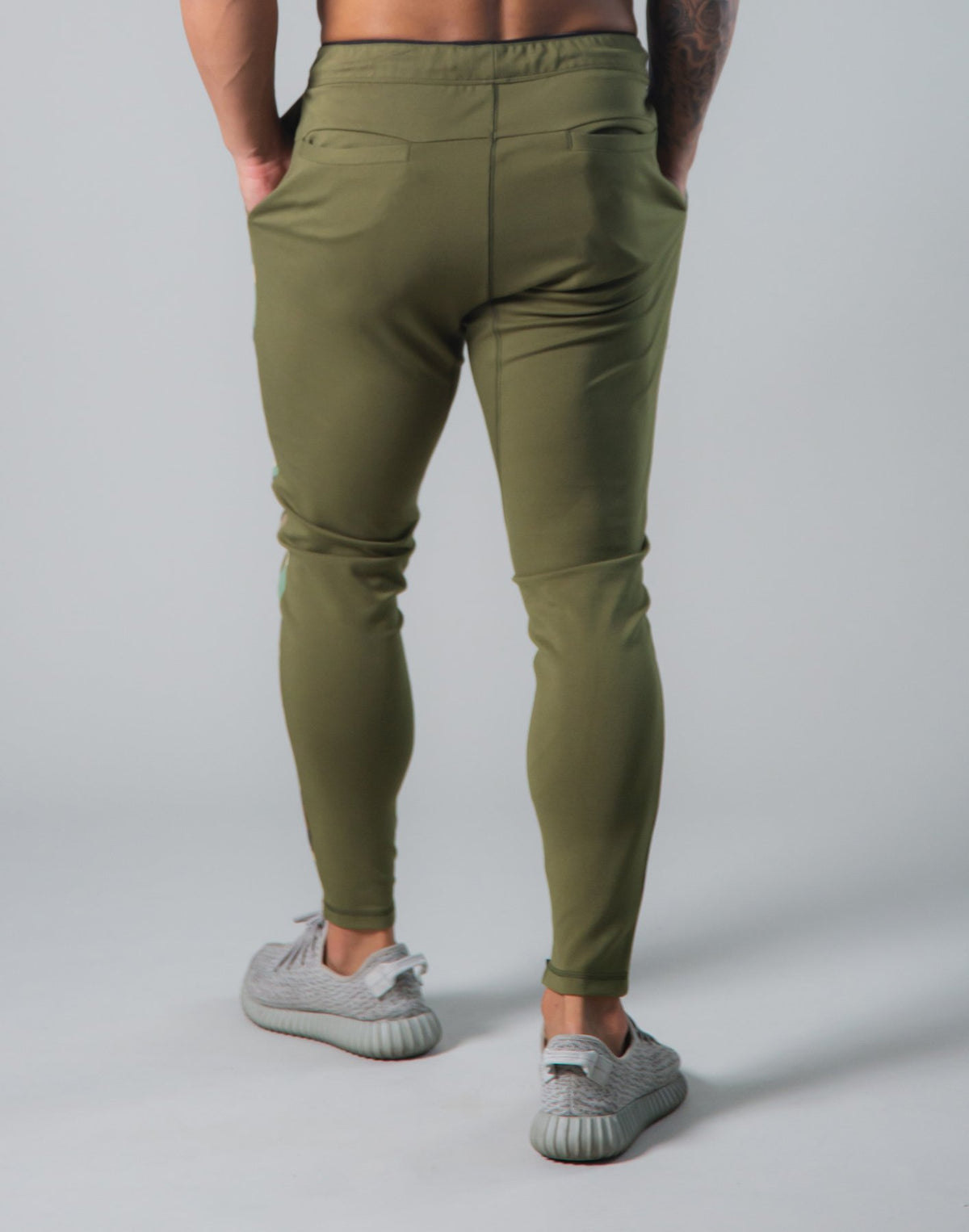 Men’s Camo Panel Athletic Ankle Zip Joggers-thumbmail-3