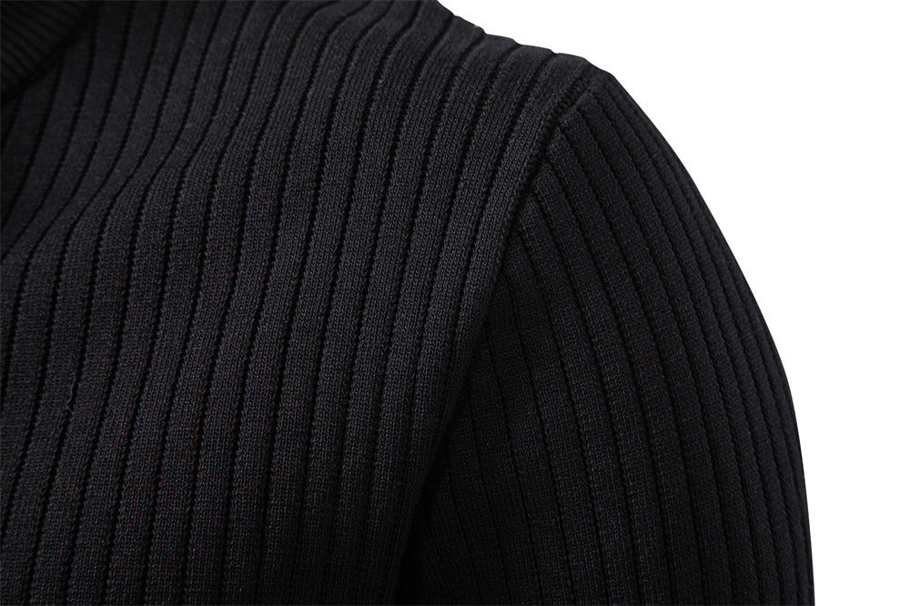Men’s Ribbed Knit Henley Sweater-thumbmail-22