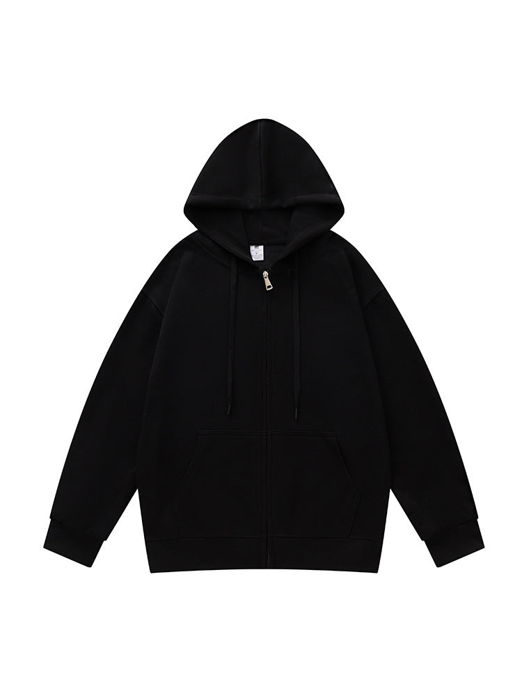 Men's Cotton Blend Relaxed Fit Full-Zip Hoodie-thumbmail-7