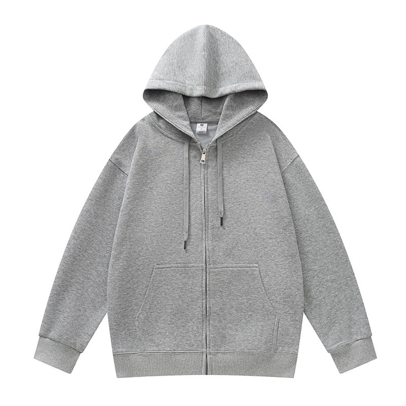 Men's Cotton Blend Relaxed Fit Full-Zip Hoodie-thumbmail-12