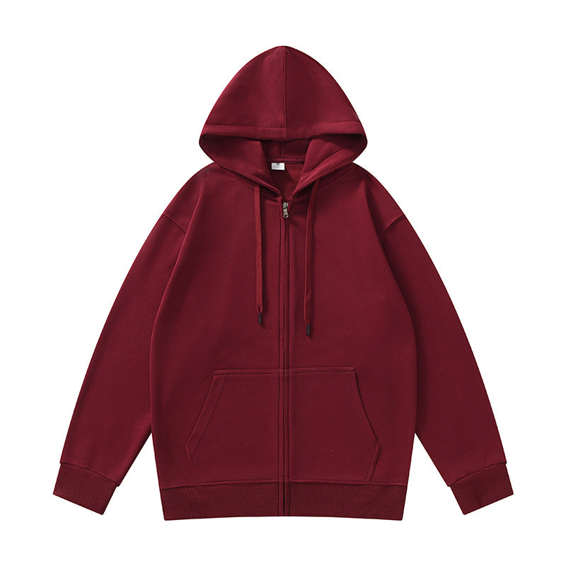 Men's Cotton Blend Relaxed Fit Full-Zip Hoodie-thumbmail-13