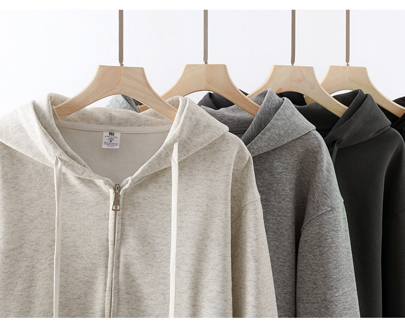 Men's Cotton Blend Relaxed Fit Full-Zip Hoodie-thumbmail-18