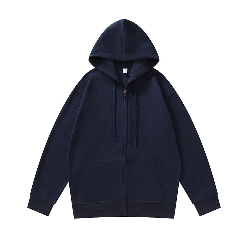 Men's Cotton Blend Relaxed Fit Full-Zip Hoodie-thumbmail-36