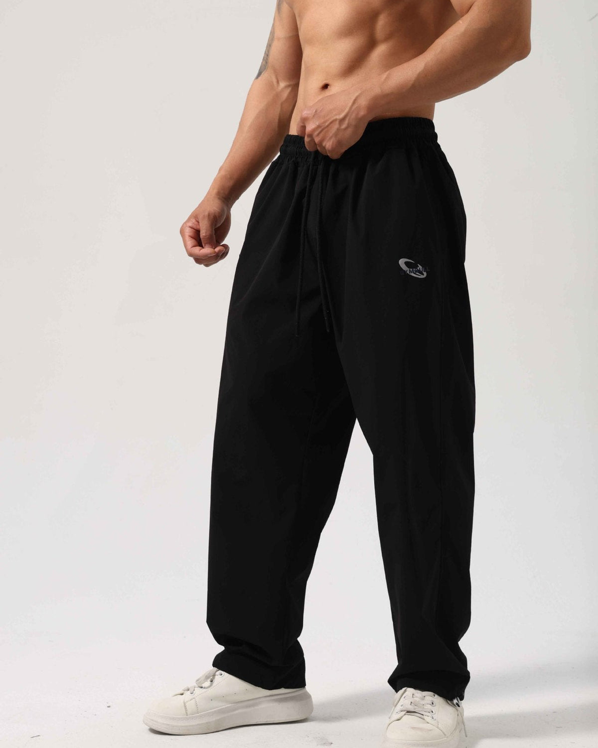 Men’s Relaxed Fit Drawstring Hem Track Pants-thumbmail-21