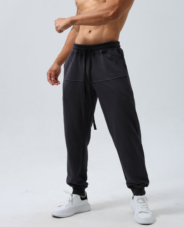 Men’s Relaxed Fit Drawstring Jogger Pants-thumbmail-9